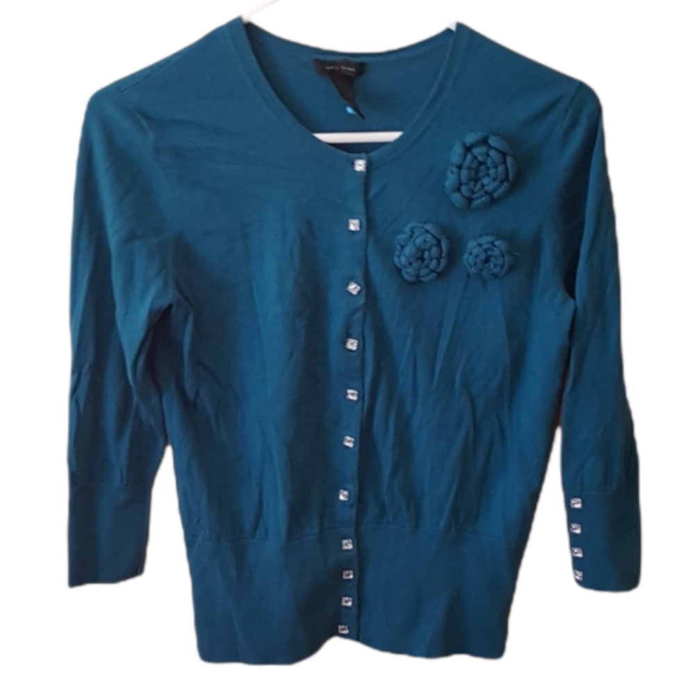 ONLY MINE Turquoise Floral Blouse